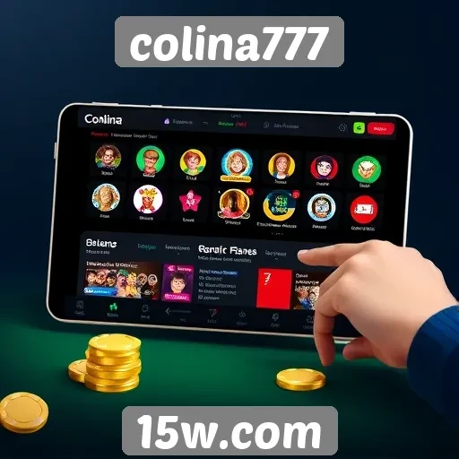 A interface amigável do Colina777 para usuários